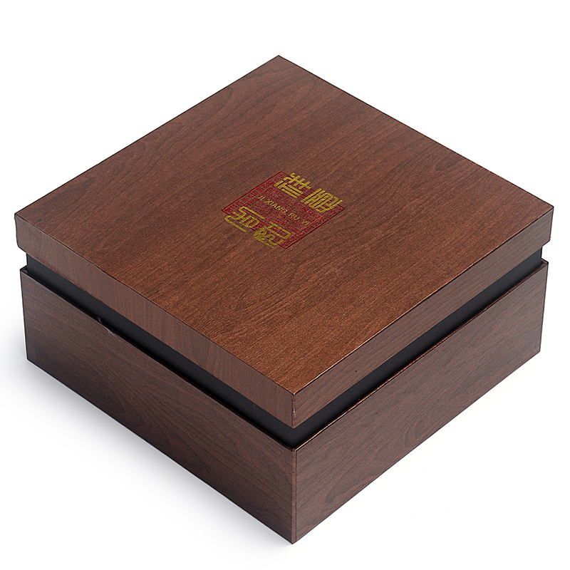 Tea Tea box of high - grade empty box gift box violet arenaceous caddy fixings ceramic general Tea cake tin of gift boxes