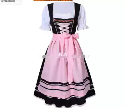 Plus size 6XL German Beer Maid Costume Women Oktoberfest Dir