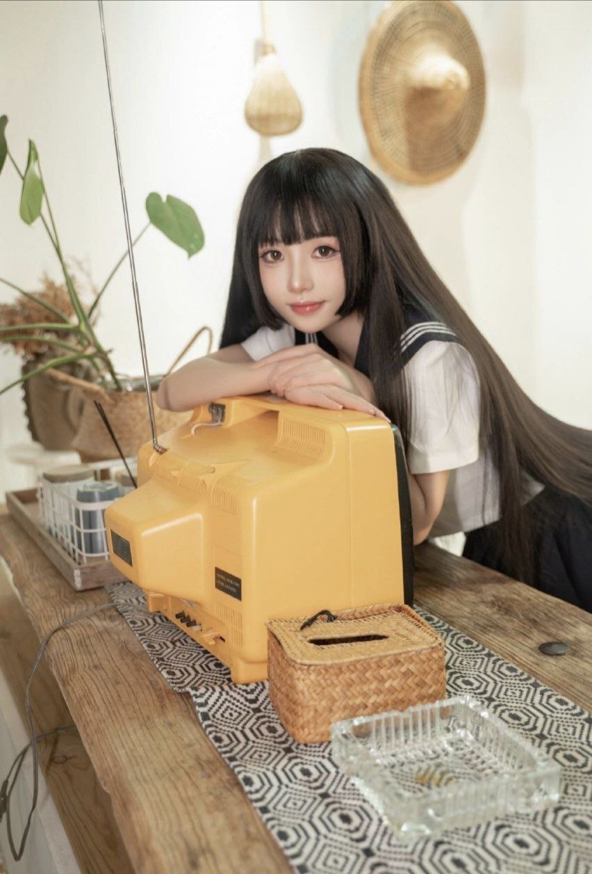 清新JK风：学生装白丝美女系列-傲绝博客