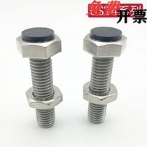With Polyurethane Stop Bolt M4 M4 UST4-15 20 25 25 30 40 40 Outer Hexagonal Buffer Limit Bolt