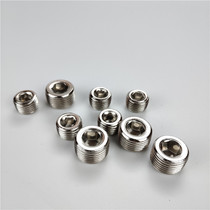 Plug the busbar solenoid valve base metal stopper 1 8 1 1 4 2 fen 3 8 3 fen 1 2 4