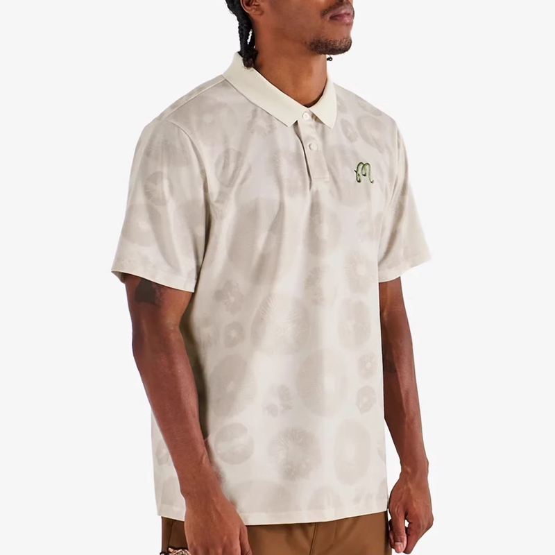 26Fw American Style Equestrian Sports Golf Men's Equestrian Sports T-Shirt Circle Polo Shirt Short-Sleeved Quick-Drying