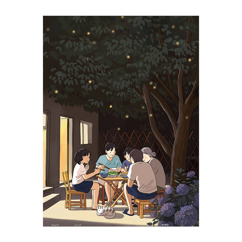 3D-JP Lee Serene Earthly earthly series 300 pieces of flat plastic puzzle adult decompression upright autumn H2633