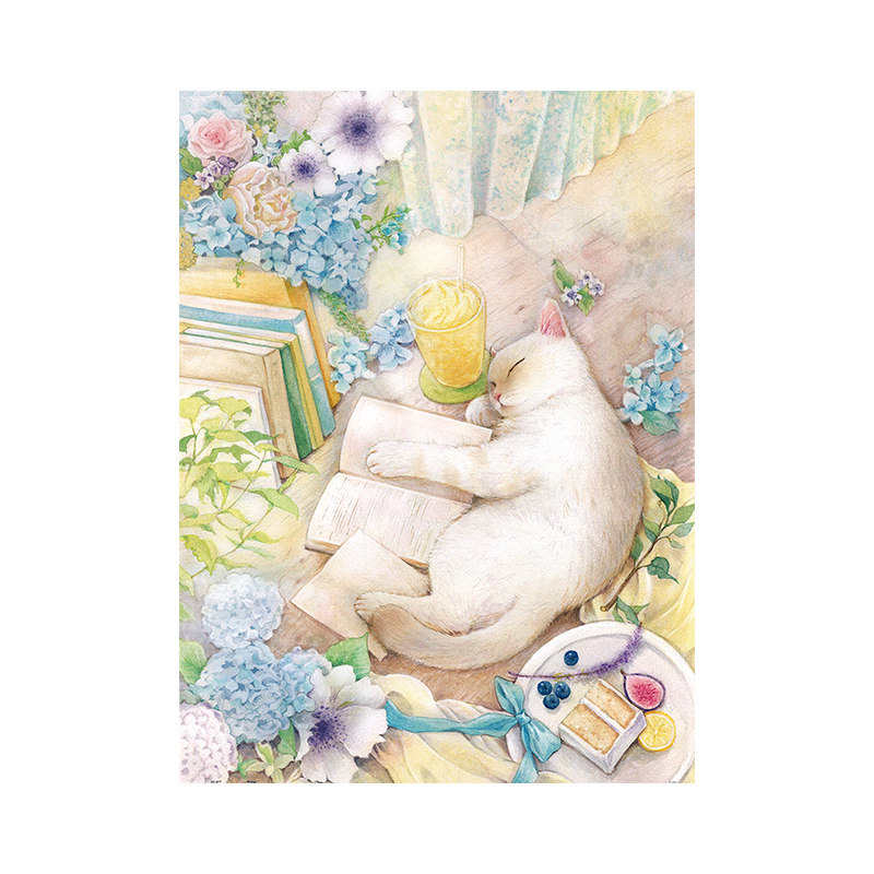 3D-JP Decompression Healing Ensemble 1200 Pieces Flat Plastic Puzzle Kittens to decorate Jina soft dream H2609