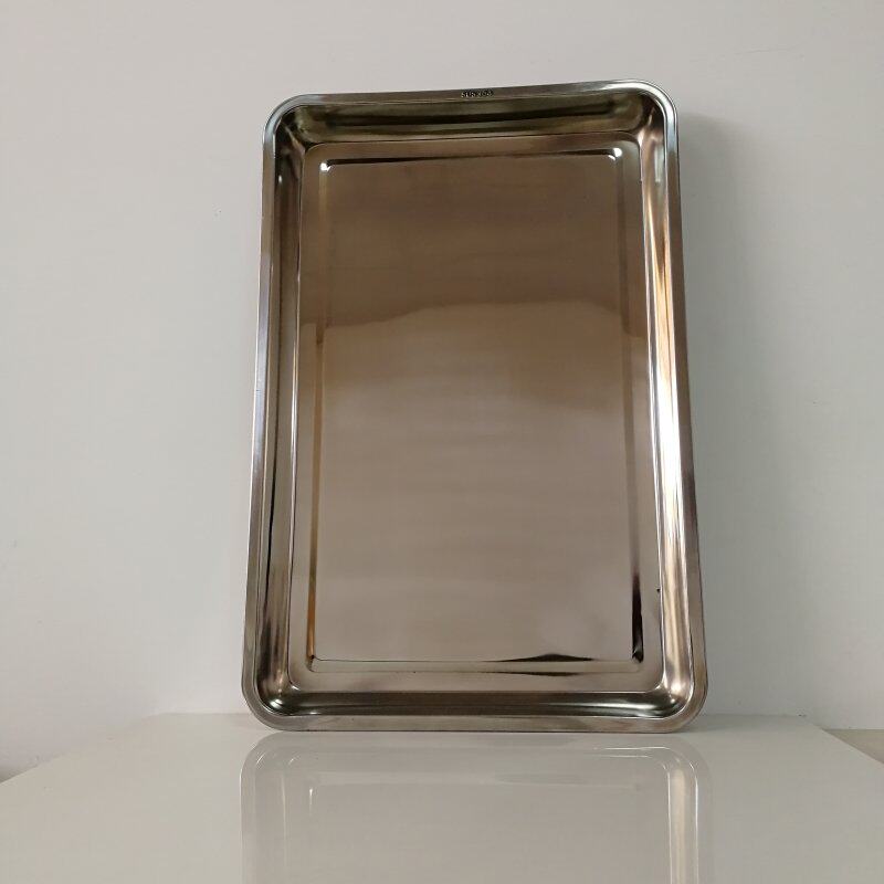 Commercial Stainless Steel Square Pan Kitchen steamer Steamed Rice Cabinet Accessories Long Square Steaming and Steaming Rice Cabinet Special Square Basin