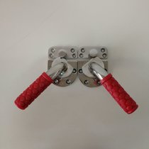 Stainless steel red handle semi-round seafood steaming cabinet handle kitchen commercial kitchenware accessories freezer refrigerator door handle