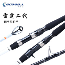ECOODA Thunder II 1 98-2 58 meters boat fishing rod Sea fishing rod strong thunder rod