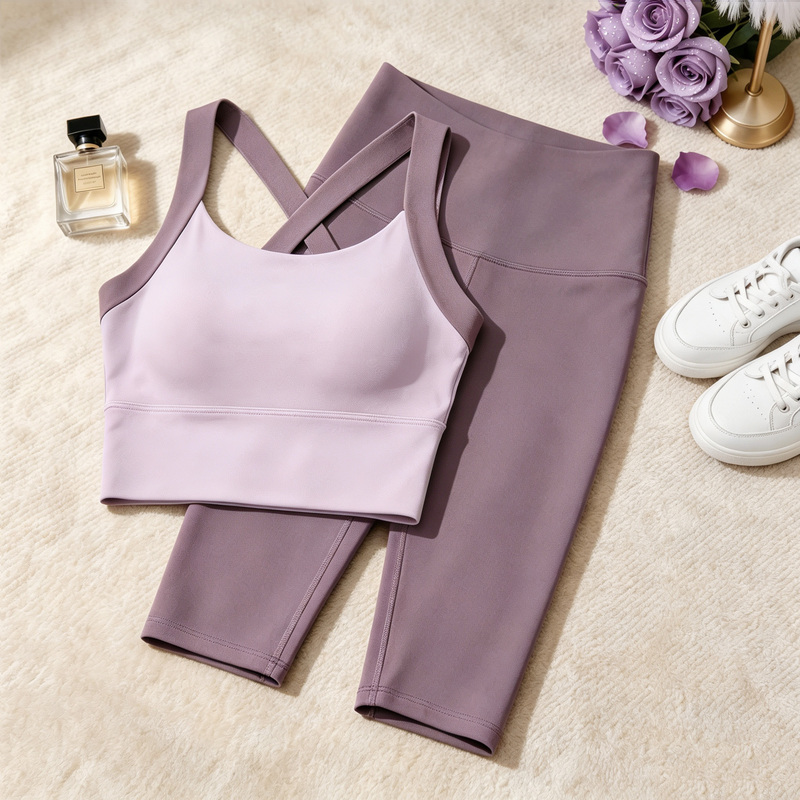 2026 New High-End Sports Suit for Women, Summer Yoga Wear, Running Shockproof Vest, Pilates Fitness, Beautiful Back
