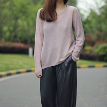 (Xodgz customized) strayed into the depths of the Lotus cashmere osmanthus osmanthus needle color Long Sleeve T air-conditioned shirt