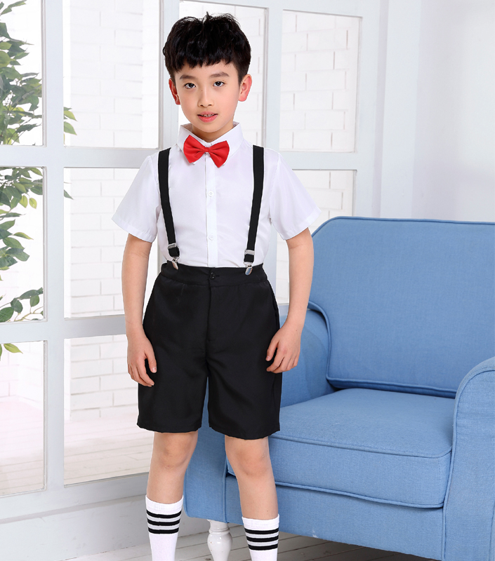 Ngày thiếu nhi Trang phục thiếu nhi Bộ yếm Bộ tiểu học và trung học Điệp khúc Quần áo Hoa cô gái Váy bé trai Đọc quần áo - Trang phục đầm công chúa tutu