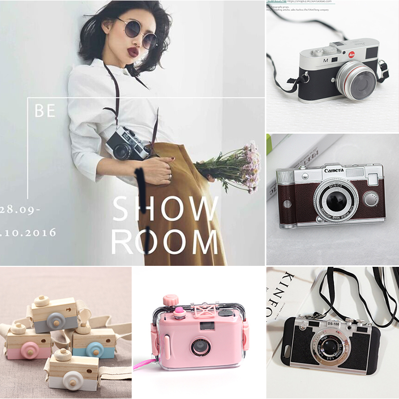 ins photo props camera model retro simulation brigade slapping wedding dresses photography writing truths children photography small pendulum pieces