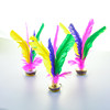 Large flower shuttlecock for students and children competition, adult school fitness training, kick-resistant feather, goose feather and beef tendon shuttlecock