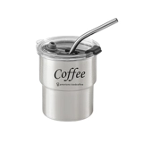 304 Американская сталь из нержавеющей стали Американская кофейная чашка повседневная чашка с крышкой, противоположная открытой кемпинг-чаш