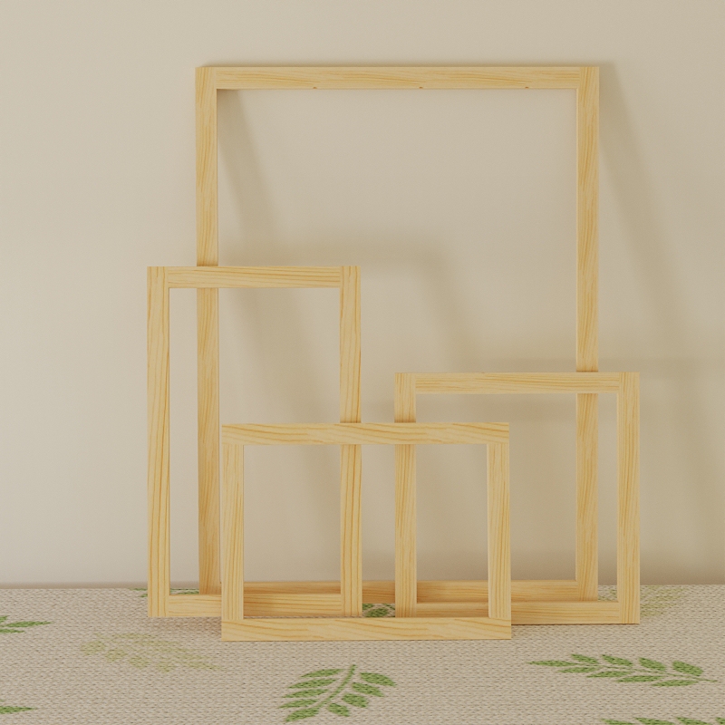 Kindergarten Environment Decoration Hollow Solid Wood Mortise and Tenon Craftsmanship Simple and Beautiful Artwork Display Rack Classroom Storage Rack Kindergarten Environment Decoration Hollow Solid Wood Mortise and Tenon Craftsmanship Simple and Beautiful Artwork Display Rack Classroom Storage Rack