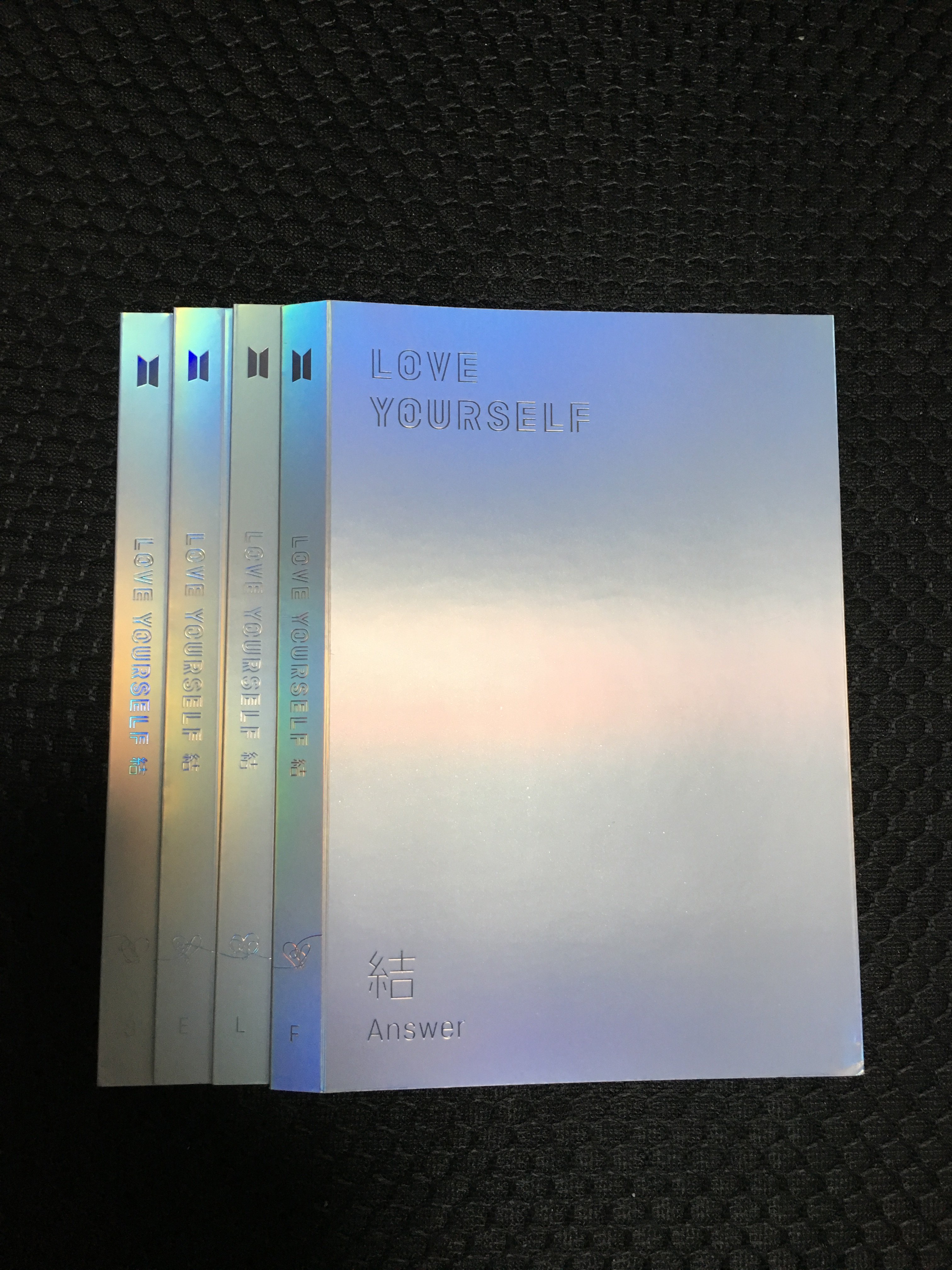 BTS bulletproof youth League three follow-up knot Answer shell with paper frame