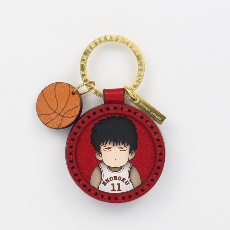 ZOOMON dunk basket master stream Sichuan maple car key buckle pendant handmade custom DIY birthday present Christmas