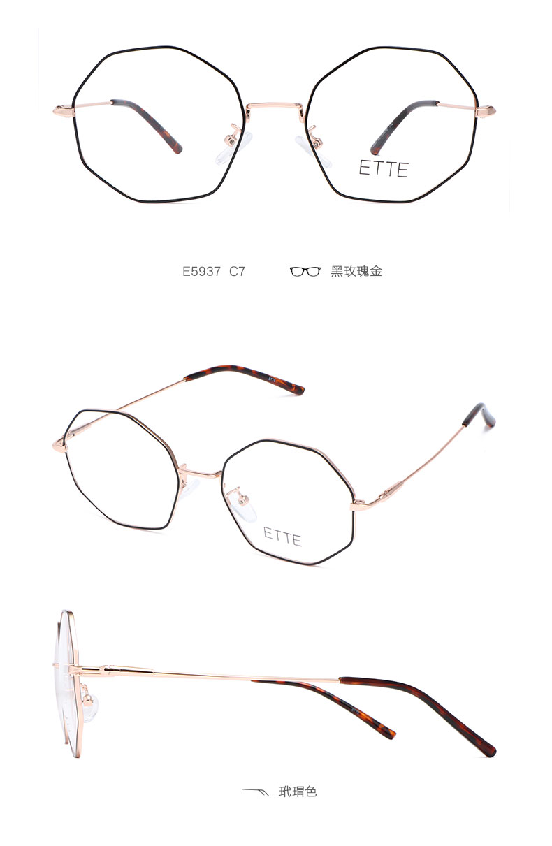 Montures de lunettes ETTE     en Tole - Ref 3139443 Image 22