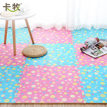 Childrens foam floor mat splicing tatami mat thickened pastoral bedroom puzzle crawling mat Living room floor mat 60