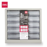 Deli Desktop файловый шкаф Классификация данных и отделка для хранения шкафа для хранения шкафа для хранения пластикового ящика Шкаф