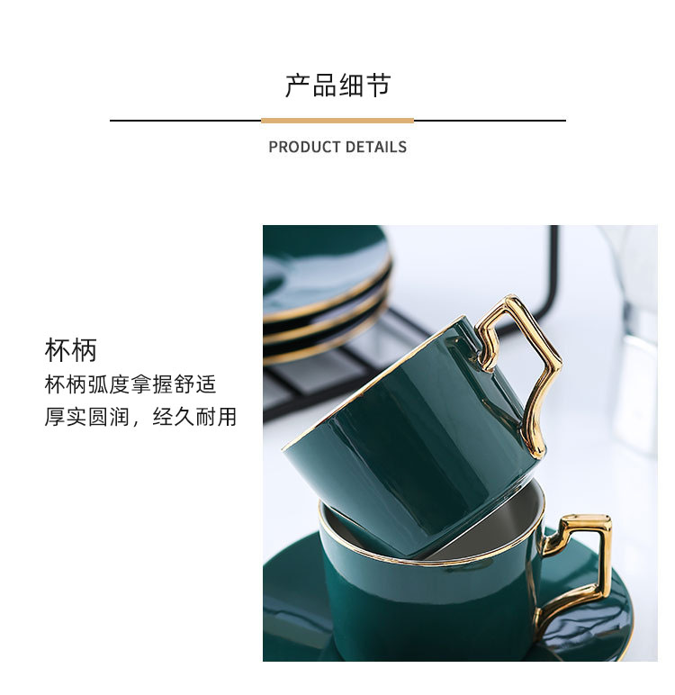 Coffee cup small European - style key-2 luxury home up phnom penh ins wind ceramic cups and saucers suit office afternoon tea cups
