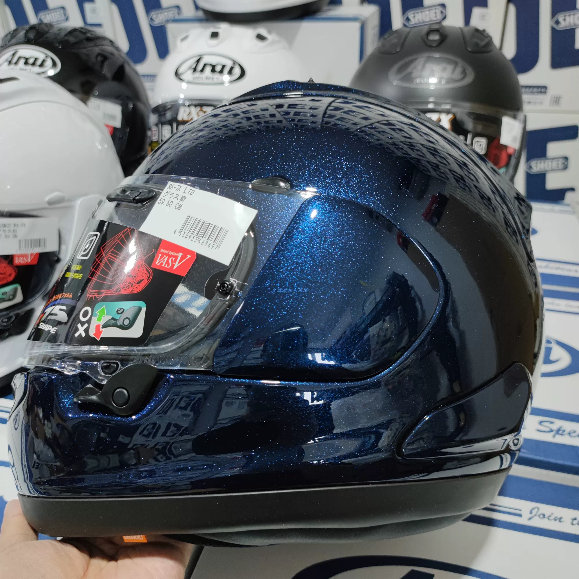 Spot ARAI RX-7X Circuit Helmet Japan imported Takahashi Qiao Qiao Wan Star Big Eyes Dongying Dragon Free Shipping Tax
