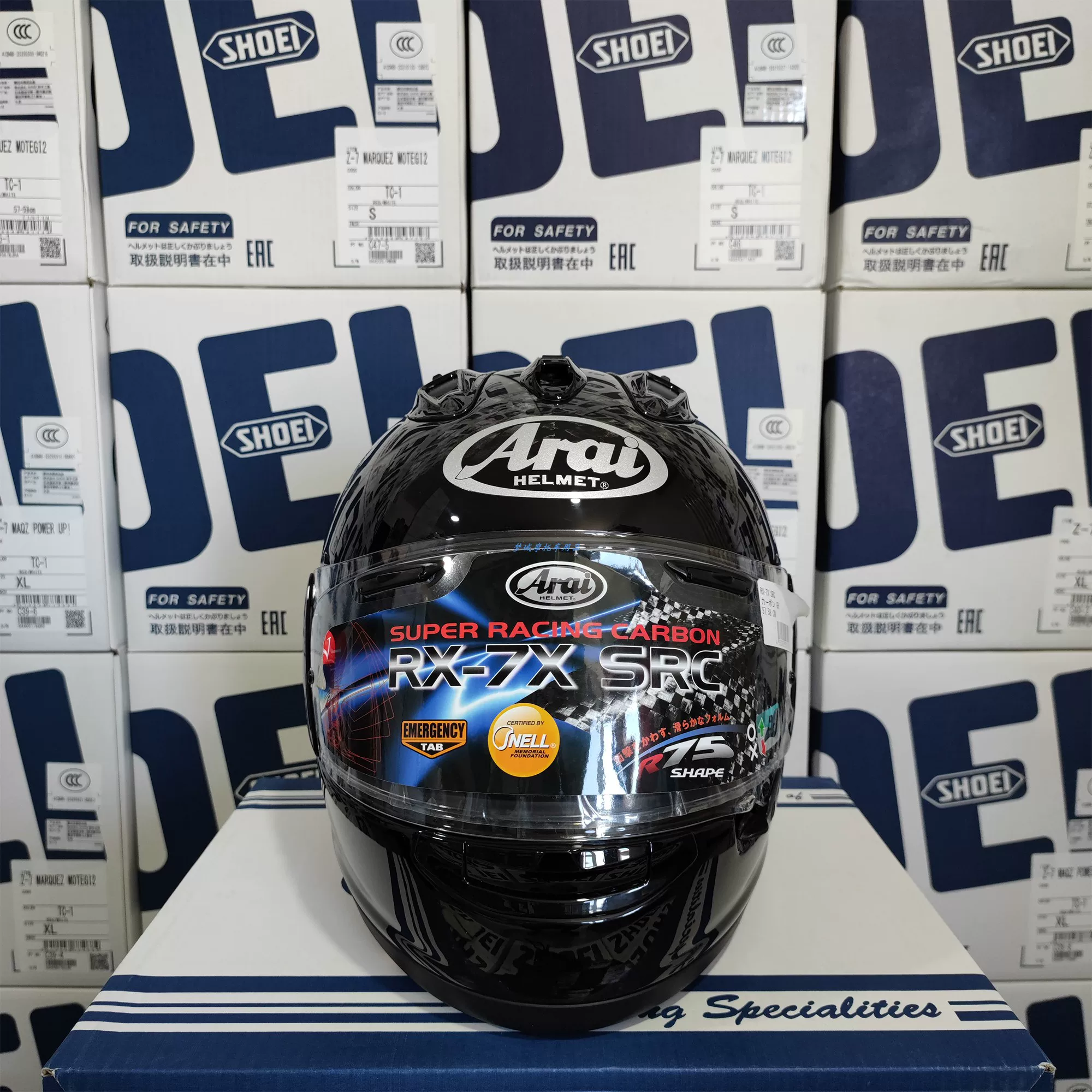 Spot ARAI RX-7X Circuit Helmet Japan imported Takahashi Qiao Qiao Wan Star Big Eyes Dongying Dragon Free Shipping Tax
