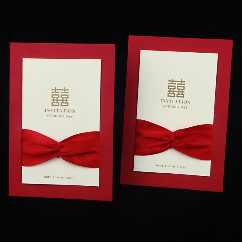 Invitation wedding creative 2020 new Chinese wedding invitations wedding invitations Chinese style personalized printing custom wedding information