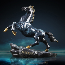 Bronze horse feng shui ornaments pure copper horse ornaments lucky feng shui new home gifts housewarming gifts home decoration ornaments