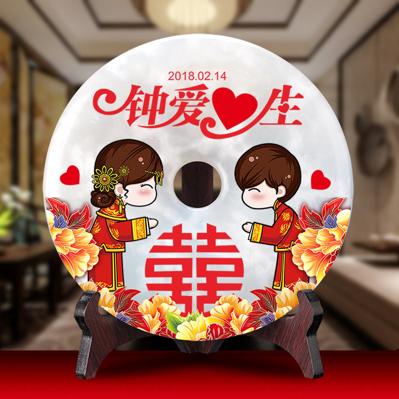 Wedding gifts for the newlyweds wedding souvenirs custom safety buckle ornaments wedding gifts creative high-end practical