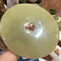 Natural Jade safety buckle ornaments jade disc home living room wine cabinet decorations ornaments housewarming new home gifts