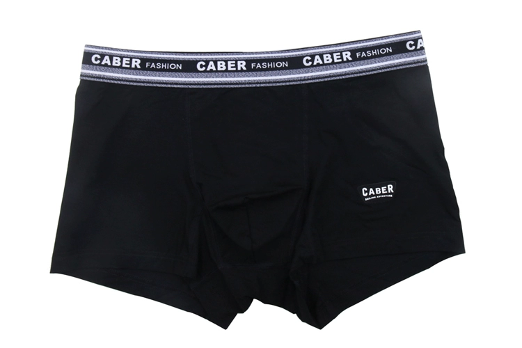 Đồ lót cặp đôi Carberi Đàn ông và phụ nữ thể thao màu rắn cotton màu đen và trắng quần boxer tam giác 3954 5954