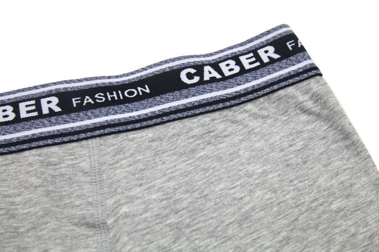 Đồ lót cặp đôi Carberi Đàn ông và phụ nữ thể thao màu rắn cotton màu đen và trắng quần boxer tam giác 3954 5954