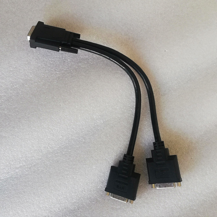 dms59 pin to one point two dvi vga hdmi dp adapter same-screen graphics card display adapter wiring