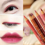 Lip liner bút môi trang điểm móc dòng bóng mắt bút môi bút chì ma cà rồng đỏ kẻ mắt cosplay bút chì son môi - Bút chì môi / môi lót