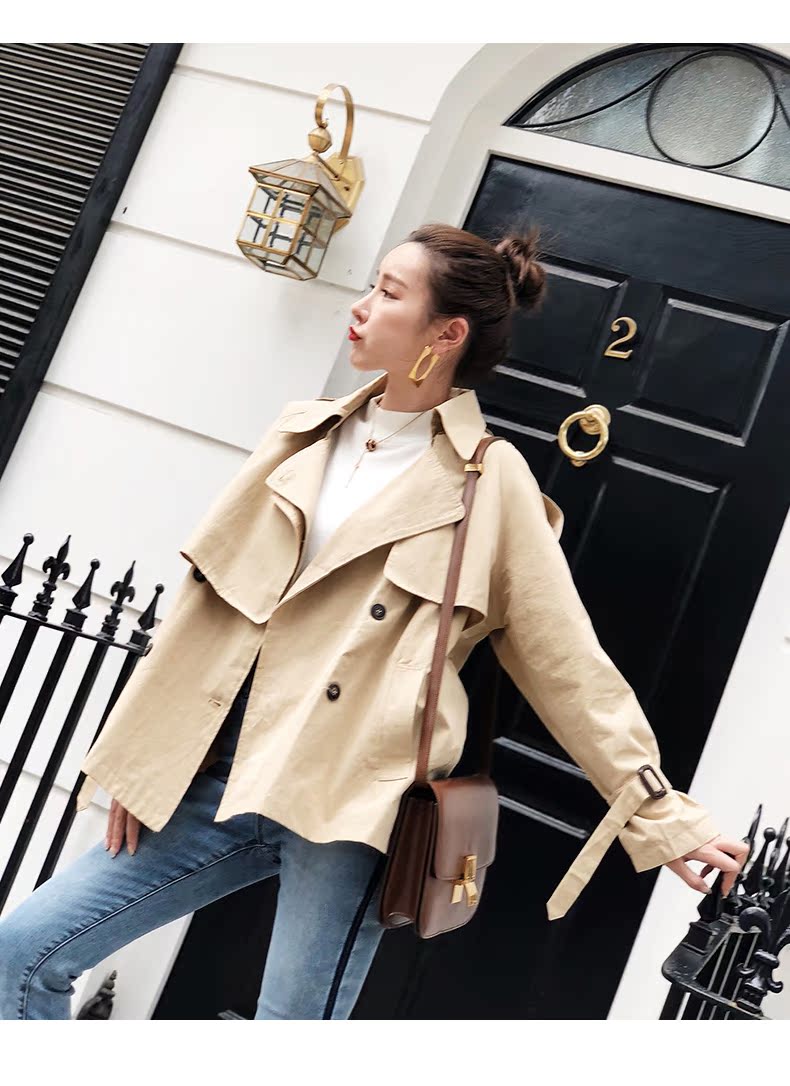 Trench pour femme DOSSY en Coton en Coton - Ref 3226318 Image 18
