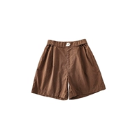 Шорты кофе цвета (N3939) Пятно