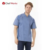 Лазурный, короткий рукав