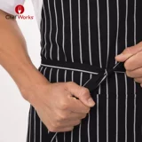 Chefworks Kitchen Arpron Work Olding Western Restaurant Vishing Milk Milk Tea Anti -Hot Office Spring и Summer Custom Male