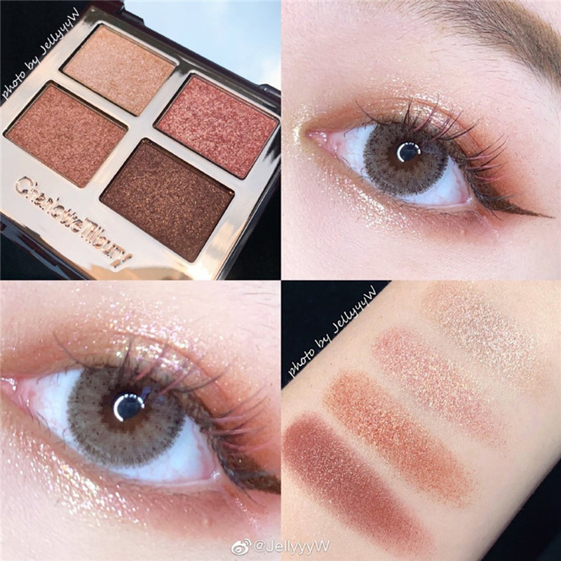 Wei Hello Charlotte Tilbury CT 4 Color Eye Pictures Pillow Talk Exagereyes DV