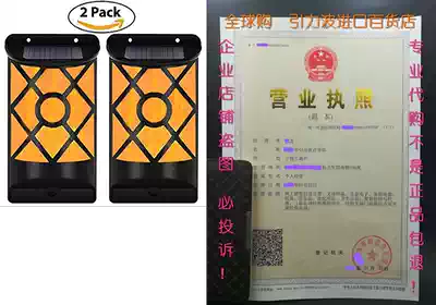 Solar Lights Outdoor  Waterproof Flickering Dancing Flames