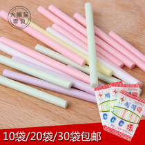 Cc Lok straw candy childhood memories Integrated fruity net red snacks humbling nostalgic old fashioned suction suction straw sugar
