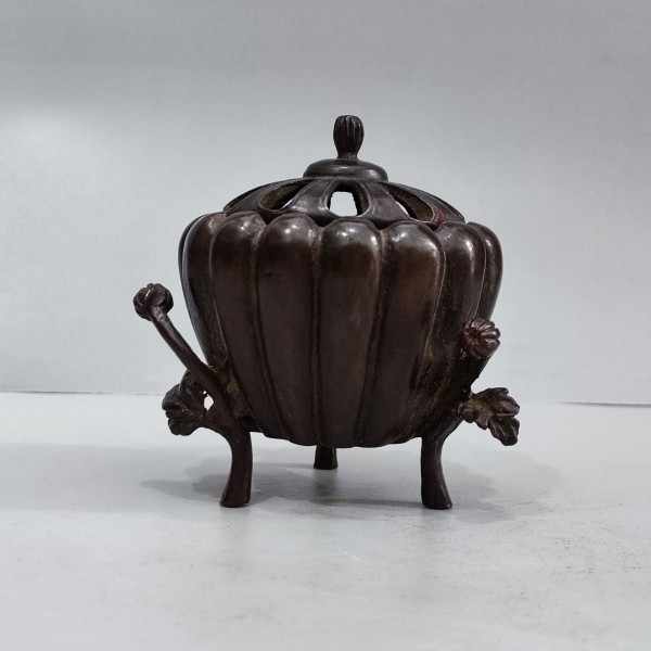銅器 南瓜型香炉 10個 銅器 南瓜型香炉 10個 銅器 南瓜型香炉 10個 南瓜香爐的價格推薦