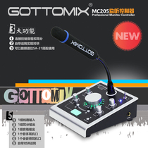 Gottomix MC205 studio monitor controller audio singer walkie talkie