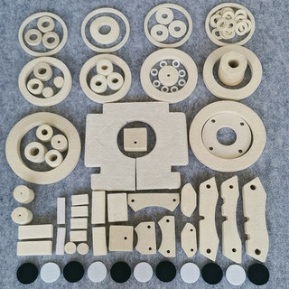 毛毡圈密封油封耐高温耐磨防尘高密度O型过滤工业羊毛毡吸油垫圈