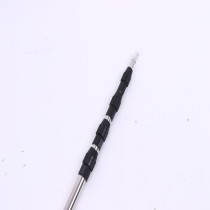 Stainless steel tuck net bar bare Rod telescopic rod sickle multi-purpose 8mm screw extension sickle bar wild fishing