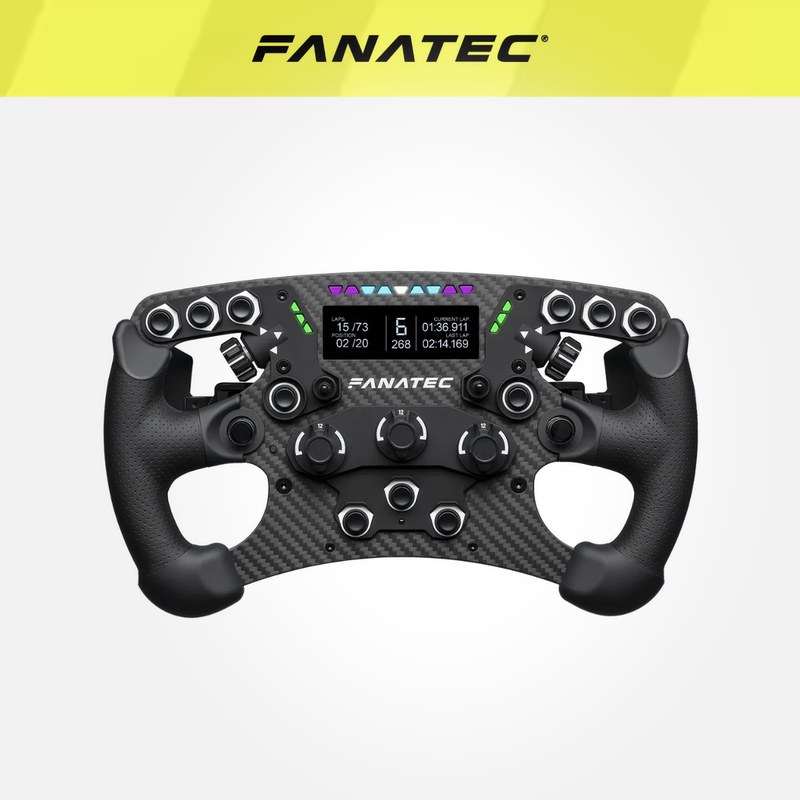 Fanatec Clubsport Formula V3 Steering Wheel New Model with Metal Qr2