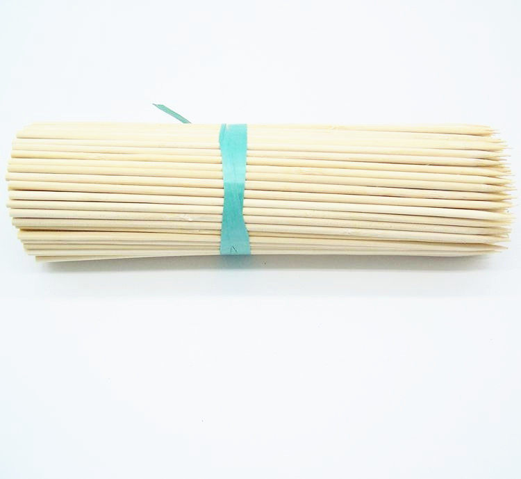 商用中长粗竹签25厘米*3.5/4.0mm:烧烤摊必备神器,菠萝鸡排都搞定!-竹签-淘宝好物网