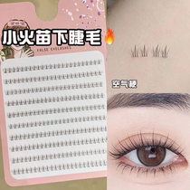 Super large capacity small flame lower eyelashes false eyelashes natural simulation self-grafting segmented novice eyelashes