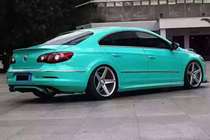 Kafus new car high-gloss violent black full body color change modified film whole car bright color change electro-optical sticker