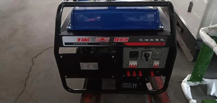 10KW petrol generator single cylinder 194 power rated 10 KW base station special single three-phase 380V electric start-Taobao